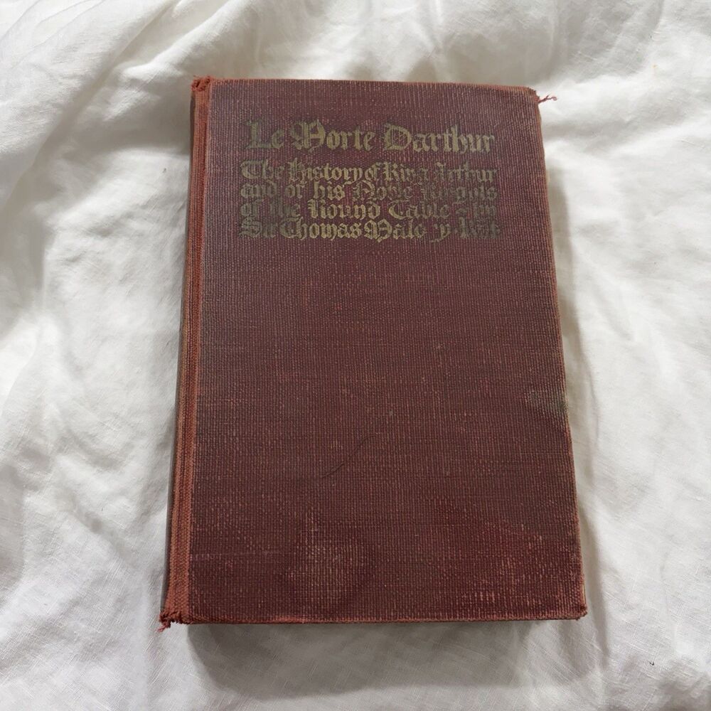 Le Norte Darthur, by Thomas Mallory, Medici Society Library Discard Flawed
